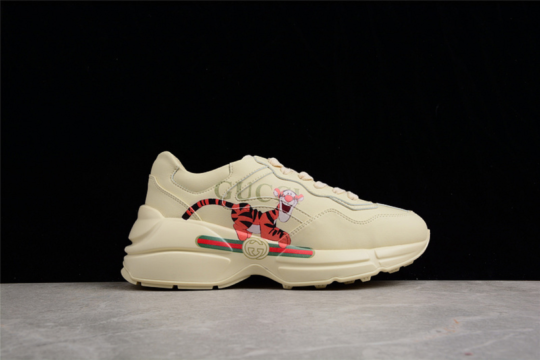 On Running [GU*CCI AIR CUSHION DAD SHOES BEIGE/BEIGE/PINK]-[WOMAN:35-39]-[MAN:40-44] - Image 18