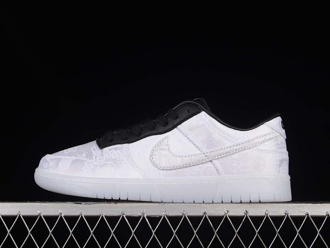 Fragment Design [FN0315-110]-[FRAGMENT DESIGN X CLOT DUNK LOW SP 20TH ANNIVERSARY WHITE/WHITE/BLACK], photo 1