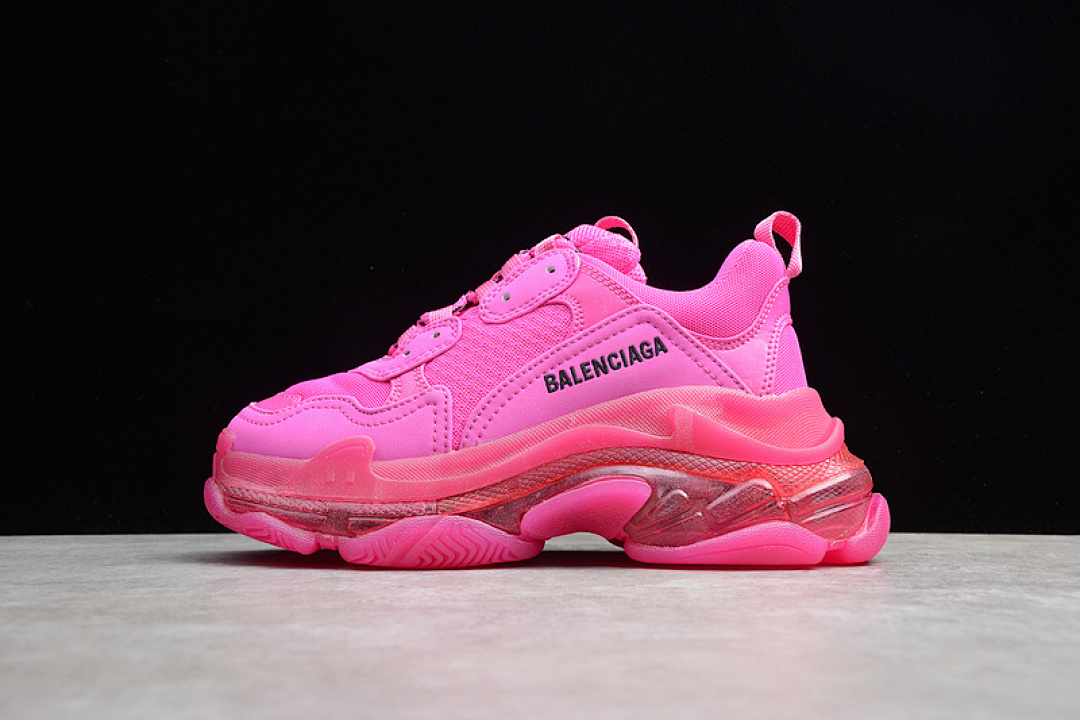 Unbranded [ECBA800616H]-[GZ TRIPLE S SNEAKER DADSHOE PINK/PINK]-[UNISEX:35-45], photo 1