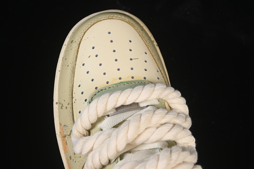 Nike [XL2321-666]-[AIR FORCE 1 07 LOW MILK COFFEE BEAR KHAKI/BEIGE/WHEAT]-[WOMAN:36-39]-[MAN:40-45] - Image 9