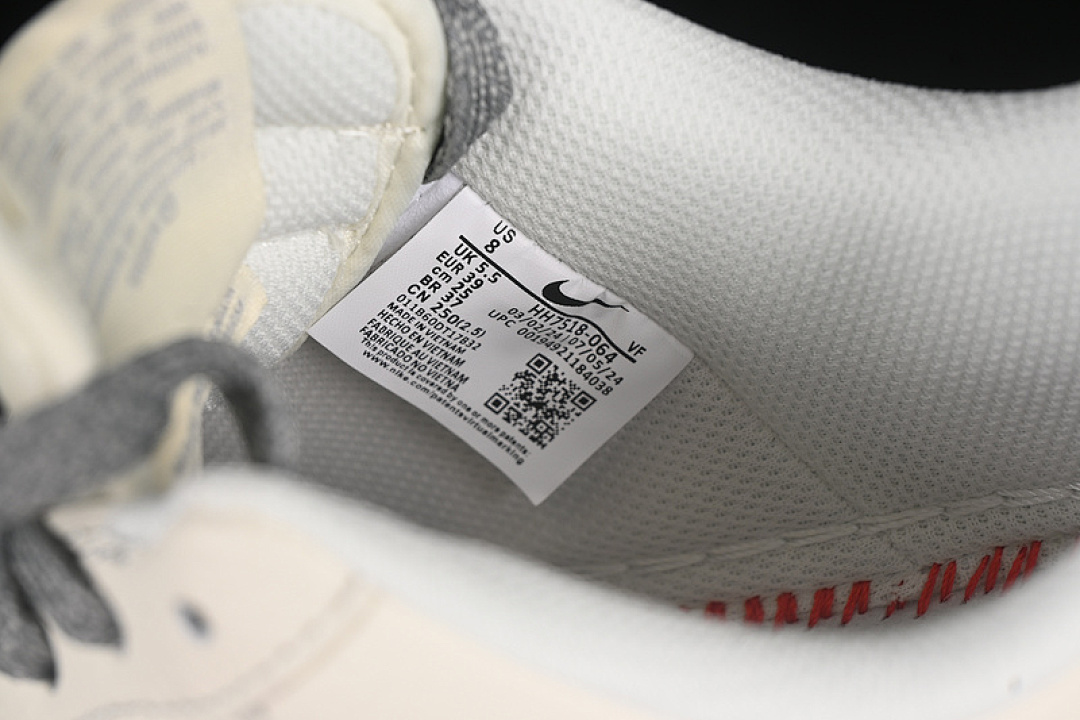 Nike [HH7518-064]-[AIR FORCE 1 07 LOW WHITE/GREY]-[WOMAN:36-39]-[MAN:40-45] - Image 6