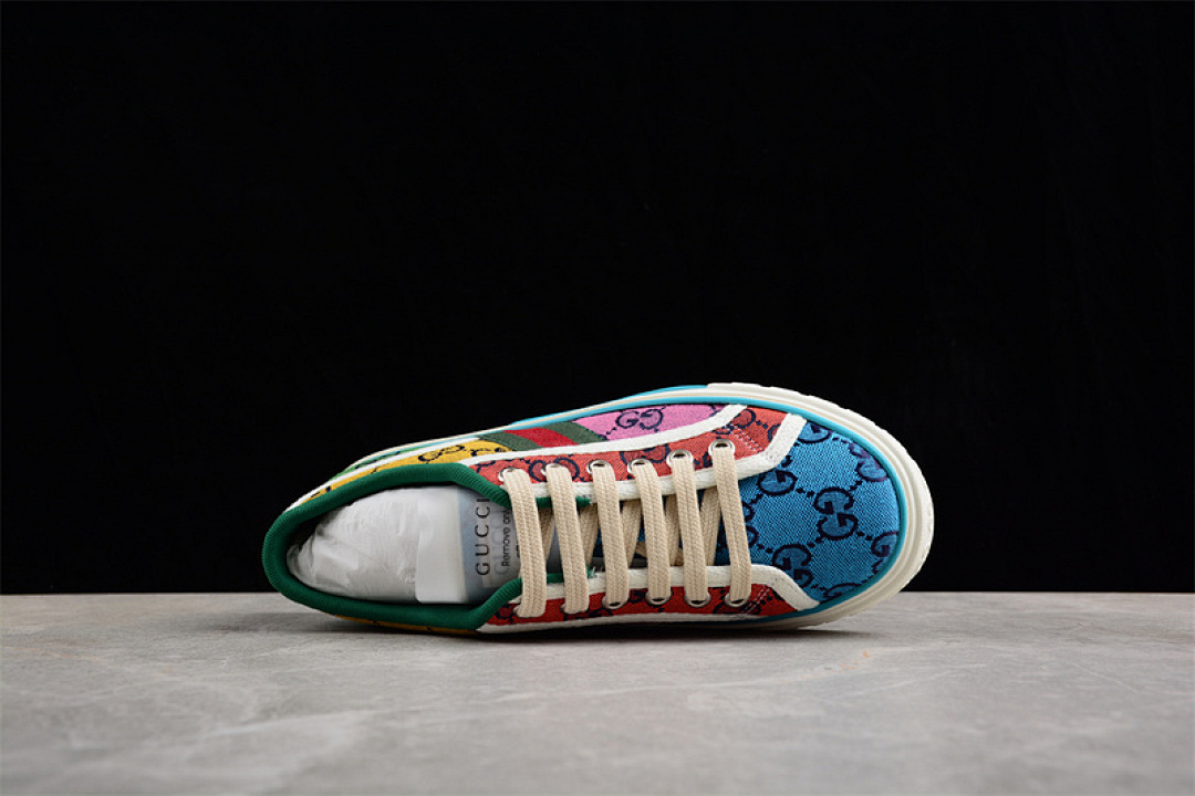Gucci [GU*CCI TENNIS 1977 PRINT SNEAKER RED/PINK/GREEN/YELLOW]-[WOMAN:35-39]-[MAN:40-44] - Image 12