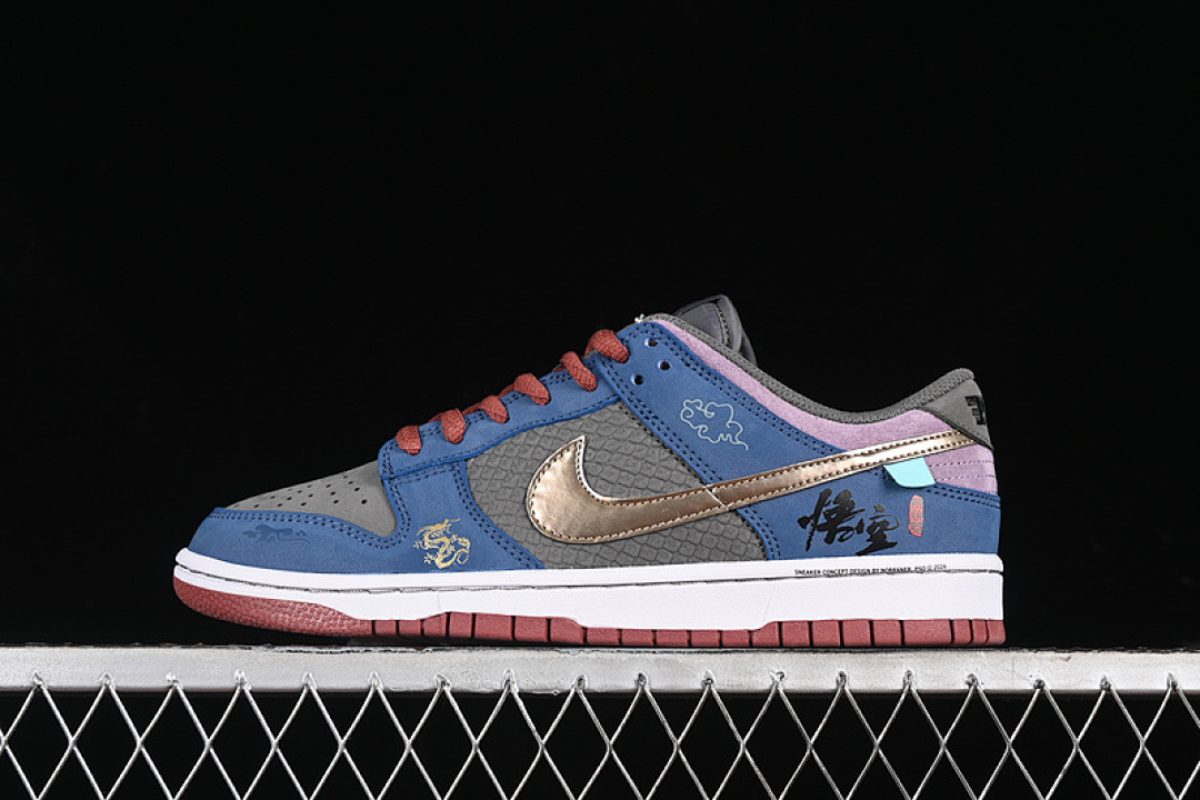 Purple [DV2433-109]-[DUNK LOW SB WHITE/GREY/BLUE/GOLD/PURPLE]-[WOMAN:35.5-39]-[MAN:40-46], photo 1