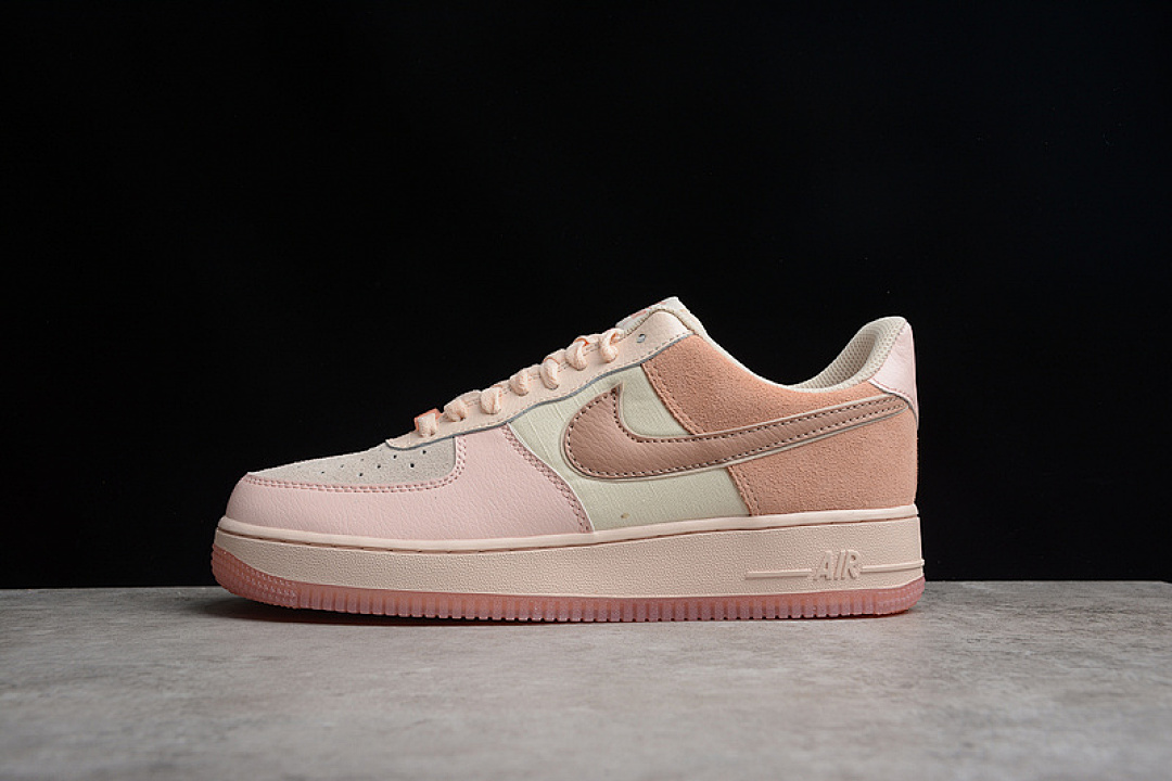 Nike [896185-603]-[AIR FORCE 1 LOW 07 PREMIUM WASHED CORAL/GUAVA ICE-ROSE GOLD]-[UNISEX:36-45], photo 1