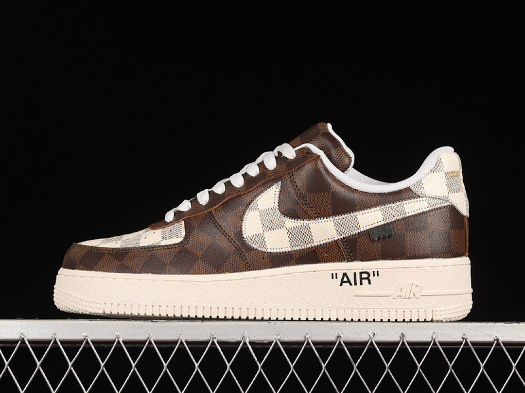 Nike Nike L*V X AIR FORCE 1 LOW BROWN/BEIGE/WHITE · MS1211, photo 1