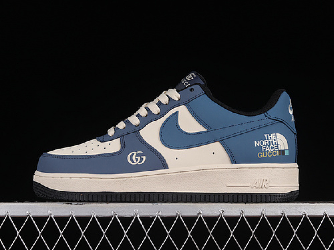 Nike [BS9055-305]-[AIR FORCE 1 07 LOW WHITE/BLUE]-[WOMAN:36-39]-[MAN:40-45], photo 1