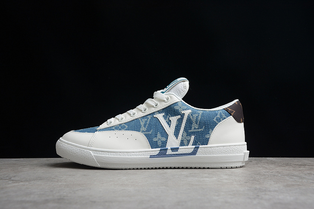 Chanel Chanel [L*V CHARLIE SNEAKERS WHITE/BLUE/BROWN]-[WOMAN:35-39]-[MAN:40-44], photo 1