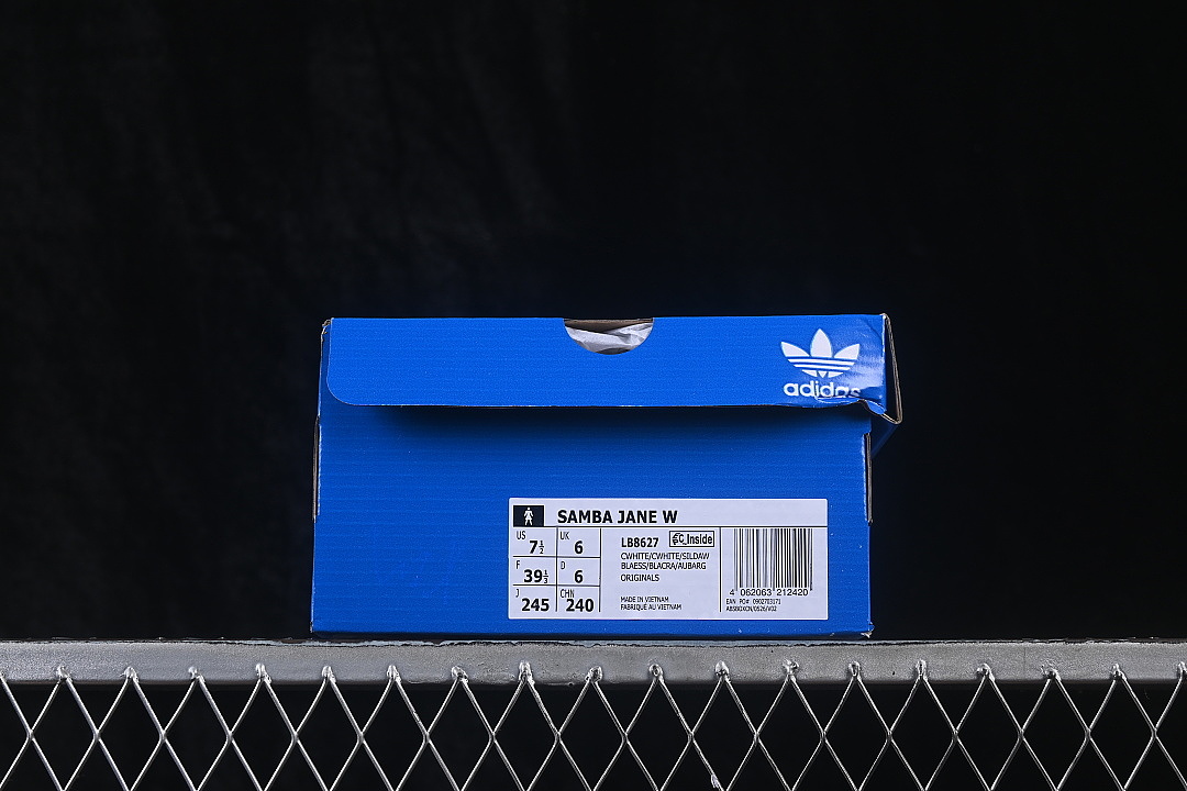 Adidas [LB8627]-[SAMBA JANE LAZY PERSON'S LIFE SHOES VIOLET/WHITE]-[WOMAN:36-39]-[MAN:40-41] - Image 11