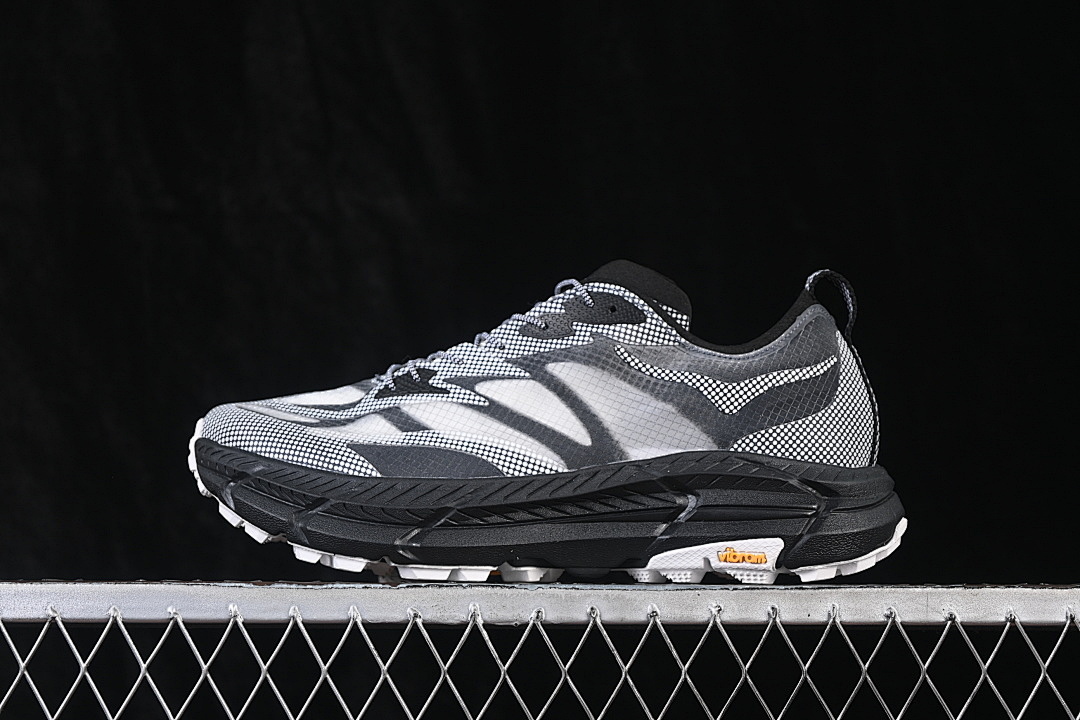 Hoka [1168971-BWHT]-[HOKA ONE MAFATE SPEED 4 LITE BLACK/WHITE]-[WOMAN:36-39]-[MAN:40-46] - Image 2