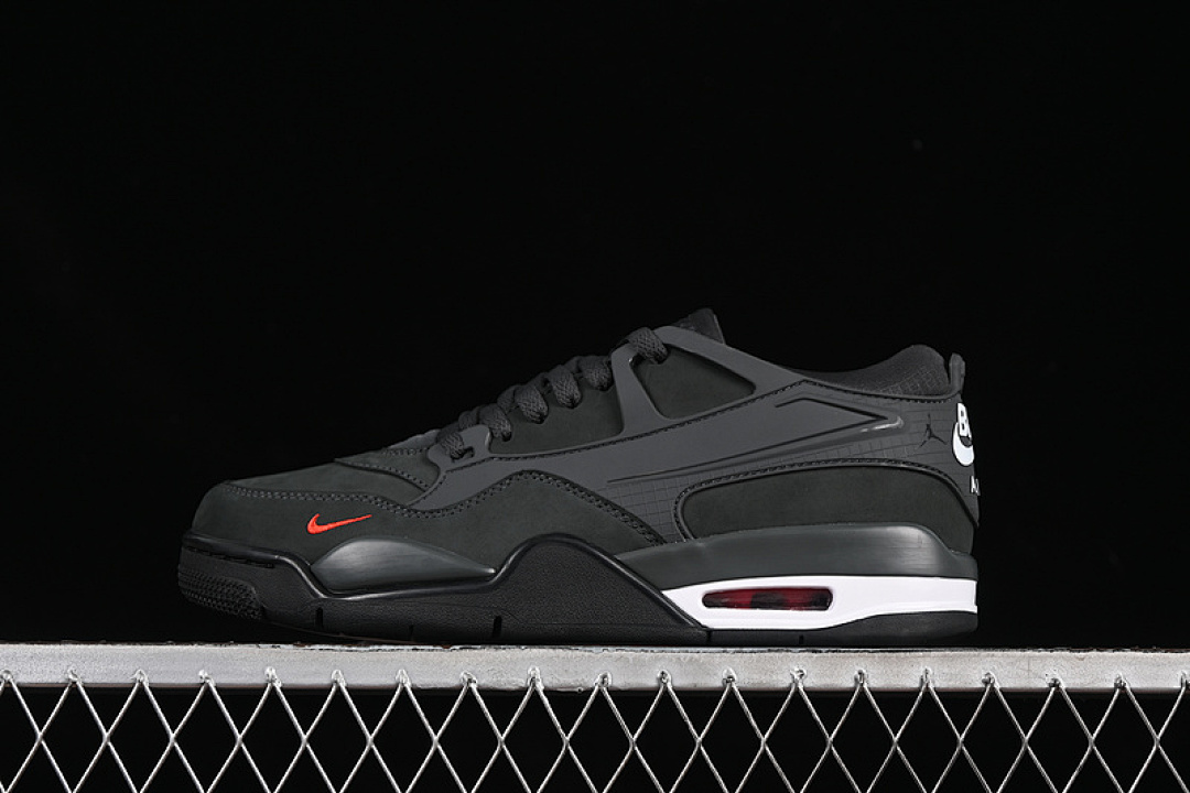 Jordan AIR Jordan 4 REMASTERED ANTHRACITE/ANTHRACITE/UNIVERSITY RED/WHITE · HF4334-004, photo 1
