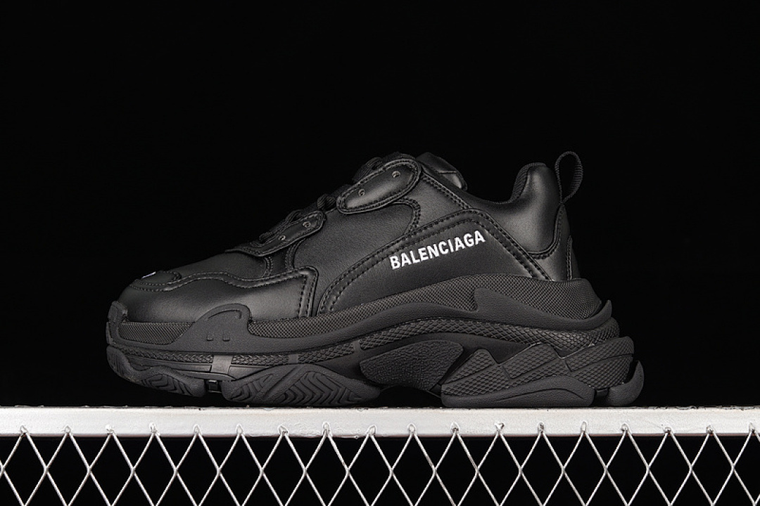 Unbranded [W2FA51000]-[ZG BA*LEN*CIAGA TRIPLE S SNEAKERS BLACK/BLACK/WHITE]-[WOMAN:36-39]-[MAN:40-46], photo 1