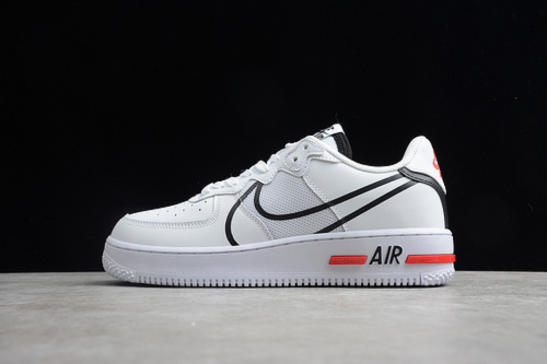 Nike Nike AIR FORCE 1 REACT D/MS/X WHITE/BLACK · CD4366-100, photo 1