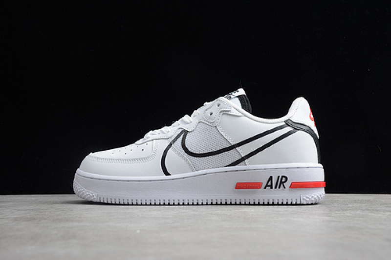 Nike Nike AIR FORCE 1 REACT D/MS/X WHITE/BLACK · CD4366-100, photo 1