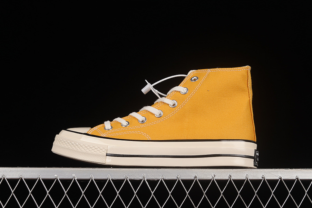 Converse [162063C]-[CHUCK TAYLOR ALL-STAR 70S HIGH SUNFLOWER/BLACK/EGRET]-[WOMAN:35-39.5]-[MAN:40-44], photo 1