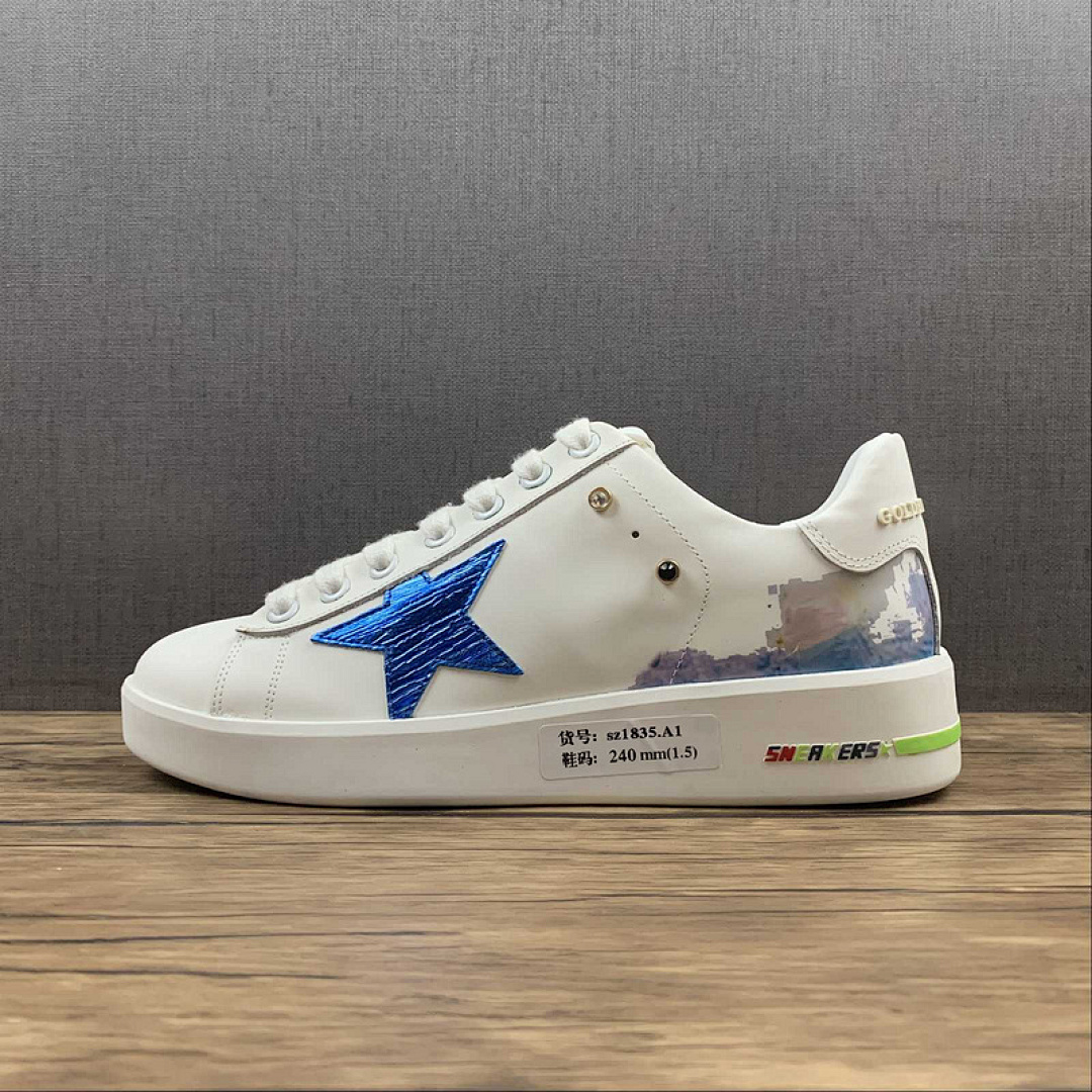 Golden Goose [GOLDEN*GOOSE UOMO/DONNA WHITE/WHITE-BLUE]-[WOMAN:35-40], photo 1
