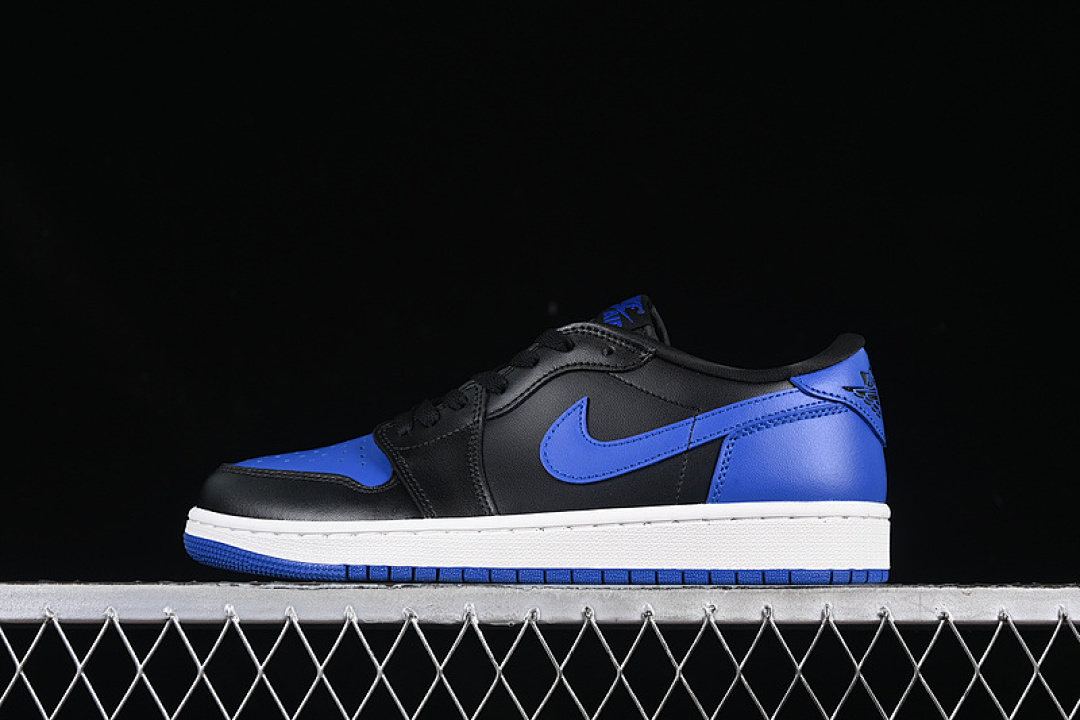 Jordan AIR Jordan 1 LOW BLACK/ROYAL/SUMMIT WHITE · IB1981-004, photo 1