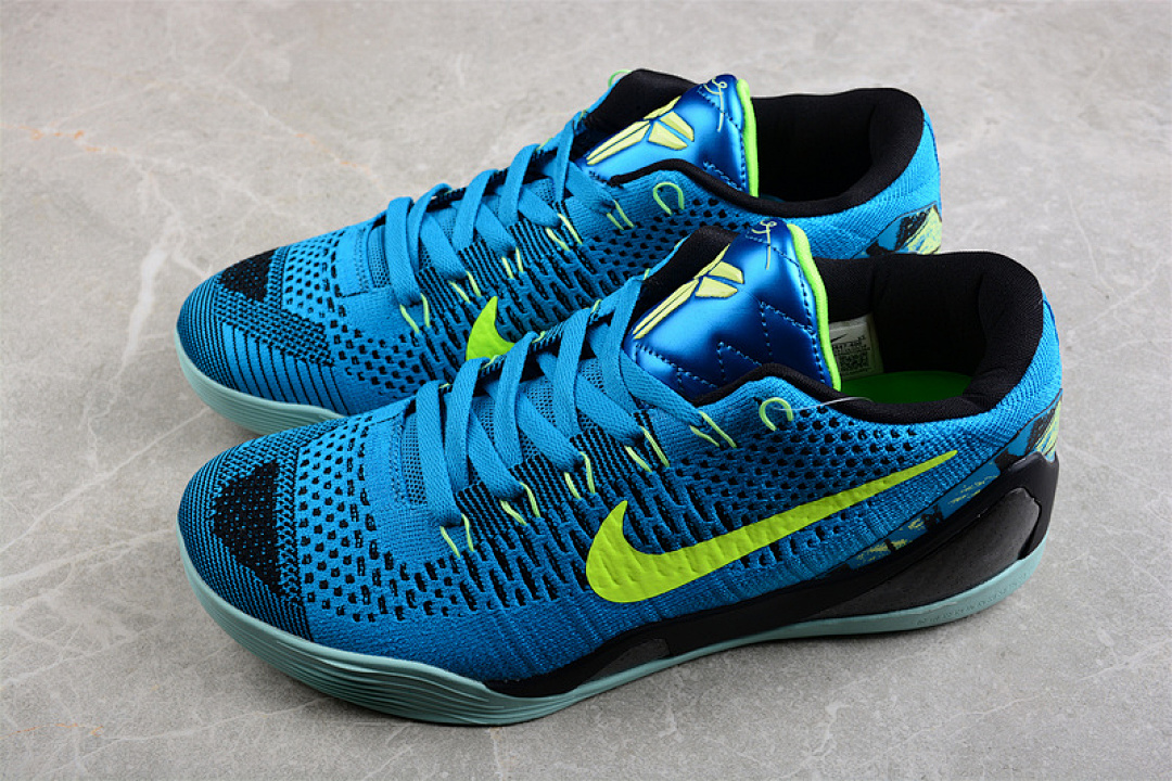 Nike [630847-400]-[KOBE 9 LOW PERSPECTIVE NEON TURQUOISE/VOLT]-[MAN:40-46] - Image 10