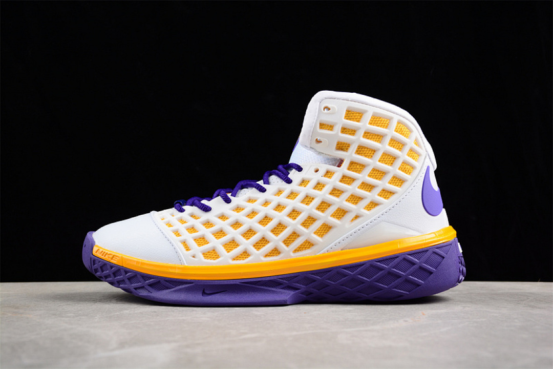 Nike [318050-191]-[ZOOM KOBE III 3 SL PROTRO MVP WHITE/PURPLE/GOLD]-[MAN:40-46] - Image 15