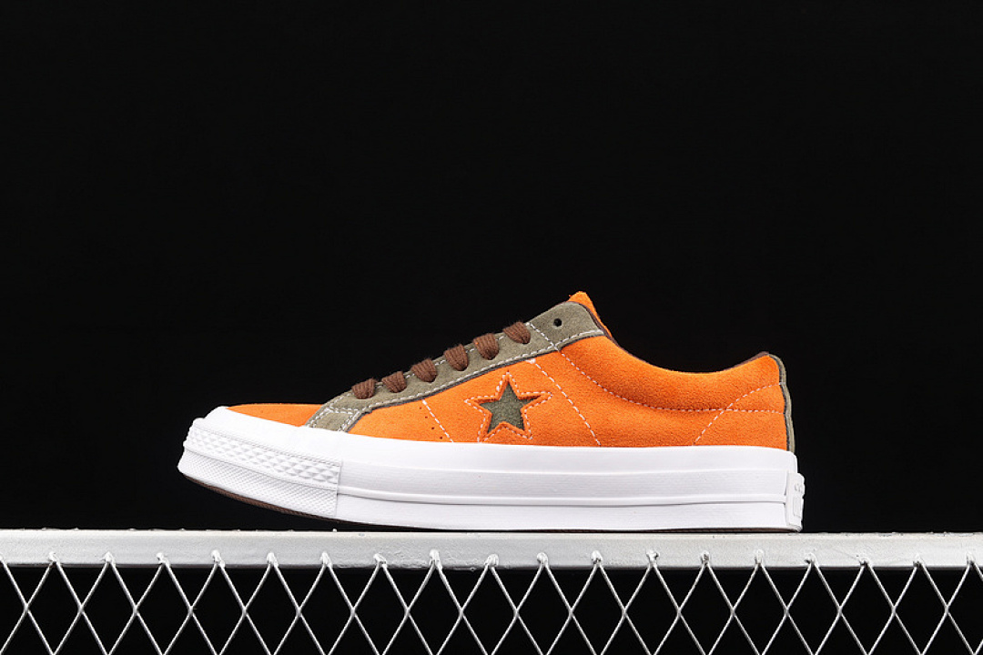 Converse [161617C]-[ONE STAR OX BOLD MANDARIN/FIELD]-[WOMAN:35-39.5]-[MAN:40-44], photo 1