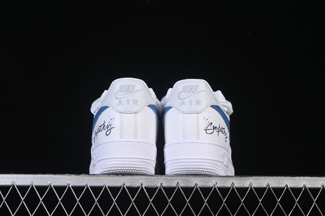 Nike [ZH0316-106]-[AIR FORCE 1 07 LOW WHITE/BLUE]-[WOMAN:36-39]-[MAN:40-45] - Image 14