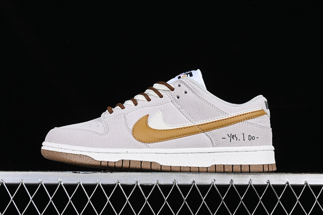 Nike SB DUNK LOW 85 GREY/WHITE/BROWN · DO9457-105, photo 1