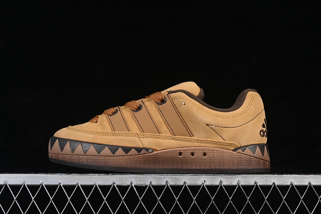 Human Made [JR8035]-[HUMAN MADE X SHARK BREAD CASUAL SHOES KHAKI/COFFEE]-[WOMAN:36-39]-[MAN:40-45], photo 1