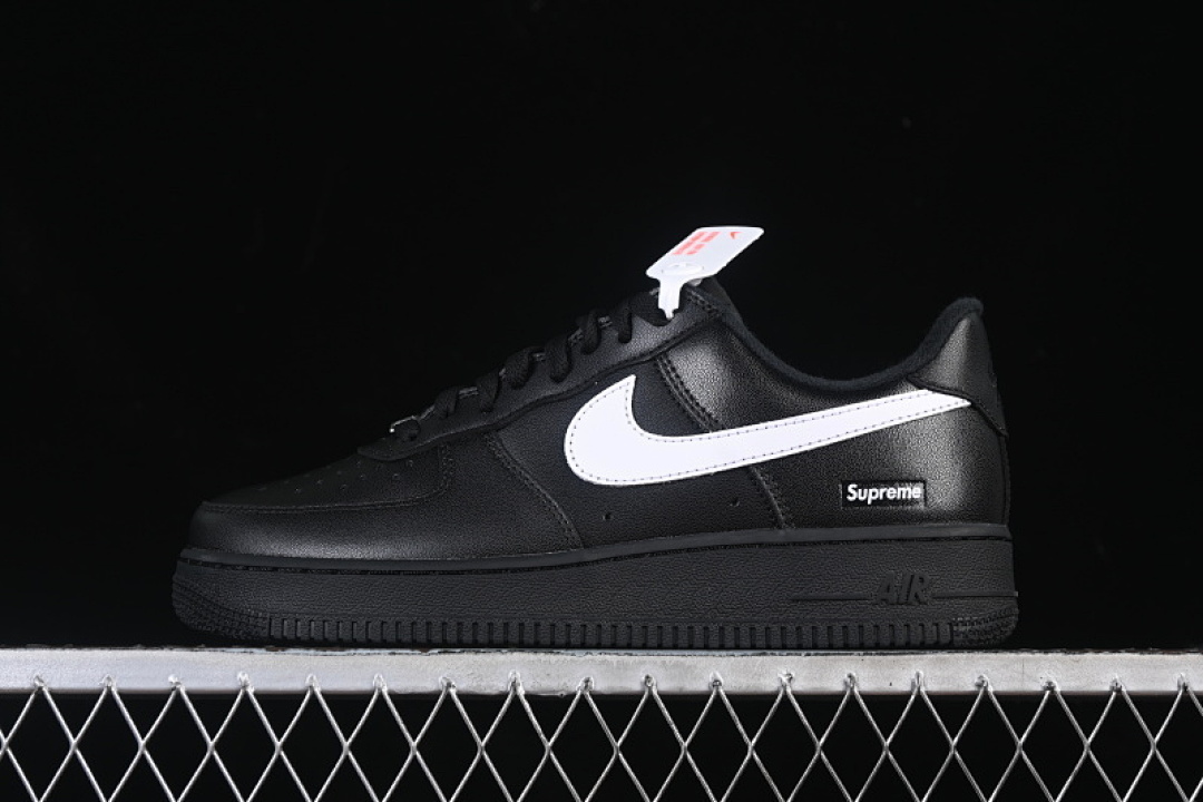 Nike [CU9225-002]-[AIR FORCE 1 LOW BLACK/WHITE/BLACK]-[WOMAN:36-39]-[MAN:40-45] - Image 2