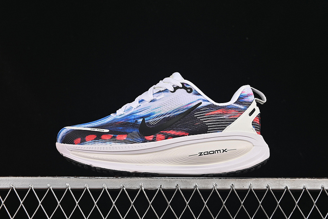 Nike [IB8164-999]-[AIR ZOOM VOMERO 18 WHITE/BLUE/BLACK]-[WOMAN:36-39]-[MAN:40-46] - Image 2