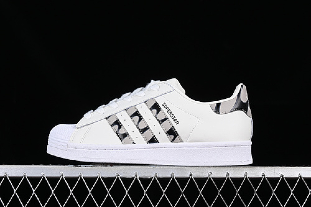 Adidas SUPERSTAR WHITE/GREY/BLACK · HP9779, photo 1