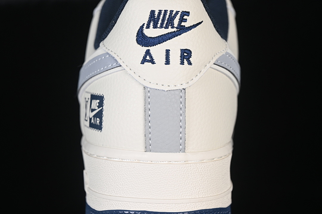 Nike [XY2025-006]-[AIR FORCE 1 07 LOW BEIGE/BLACK/NAVY BLUE]-[WOMAN:36-39]-[MAN:40-45] - Image 7