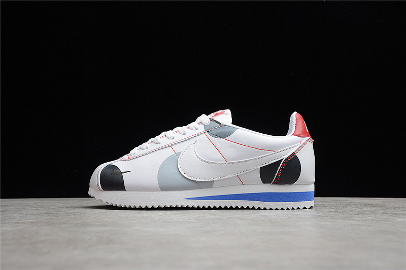 CLASSIC CORTEZ WHITE/BLACK/GREY-RED · AH7528-006, photo 1