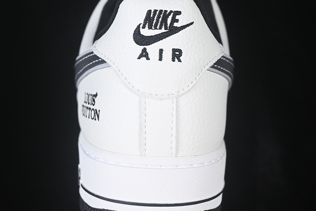 Nike [WY0655-117]-[AIR JORDAN 1 LOW AJ1 RETRO CULTURE BASKETBALL SHOES WHITE/BLACK]-[WOMAN:36-39]-[M - Image 6