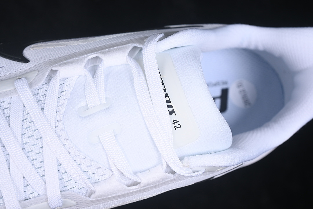 Nike [IB1873-101]-[AIR ZOOM PEGASUS 42 RUNNING SHOES WHITE/PURE WHITE]-[WOMAN:36-39]-[MAN:40-46] - Image 8