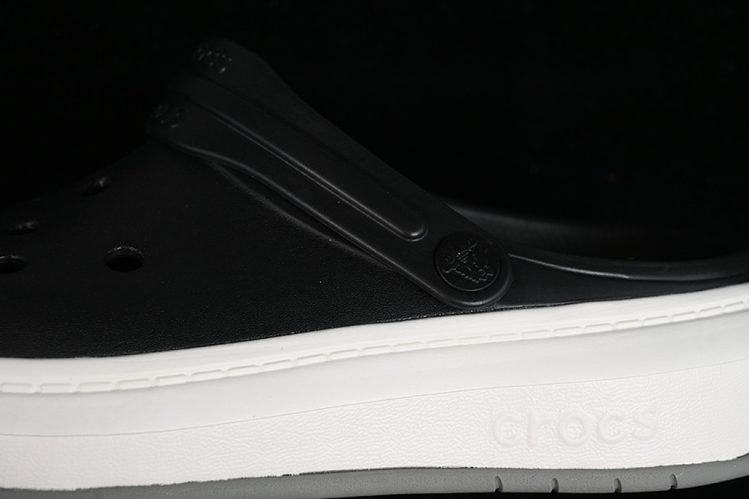 Crocs [CROCS CROCSBAND FULL FORCE WHITE/BLACK]-[WOMAN:36-39]-[MAN:40-46] - Image 6