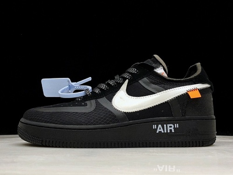 Nike Nike H12 FORCE 1 LOW X OFF WHITE BLACK/WHITE-CONE-BLACK · AO4606-001, photo 1
