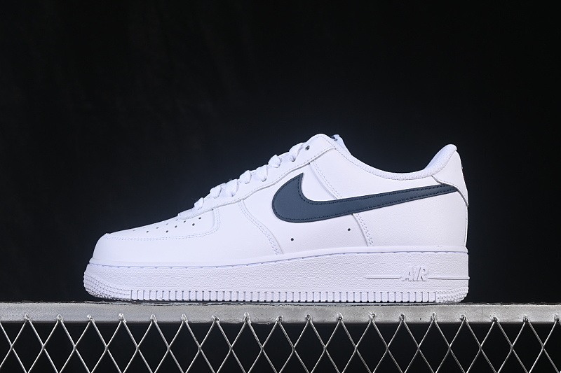 Nike Nike AIR FORCE 1 LOW 07 LV8 WHITE/MIDNIGHT NAVY/GOLD · IQ0407-100, photo 1