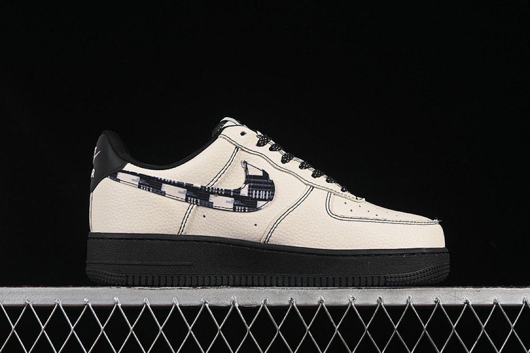 Nike [KK1988-071]-[AIR FORCE 1 07 LOW BLACK/BEIGE]-[WOMAN:36-39]-[MAN:40-45] - Image 16