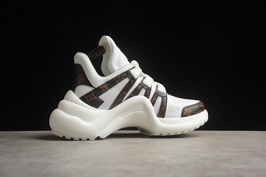 Arc'teryx [LOUIS VUITTON ARCHLIGHT SNEAKERS L*V WHITE/BROWN]-[WOMAN:35-40] - Image 13