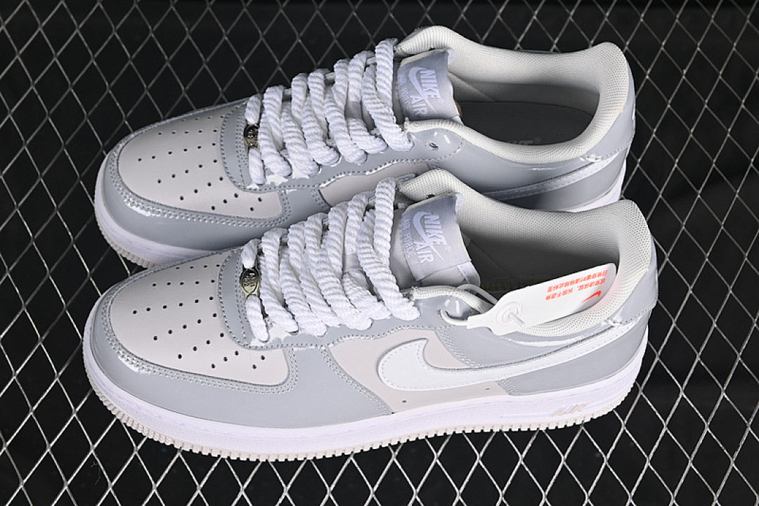 Nike [HV9405-001]-[AIR FORCE 1 7 LOW WHITE/GREY]-[WOMAN:36-39]-[MAN:40-45] - Image 11