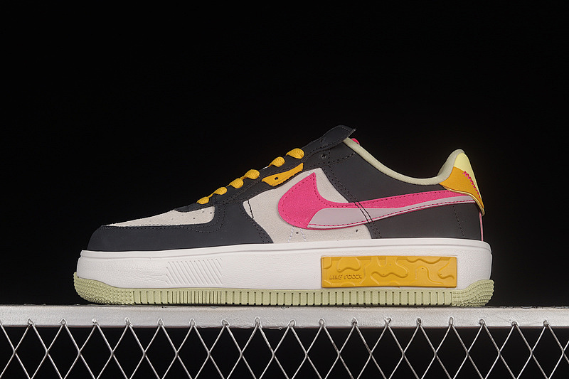 Nike Nike AIR FORCE 1 FONTANKA OFF NOIR/SUMMIT WHITE/PLUM FOG/PINK PRIME · DR7880-001, photo 1