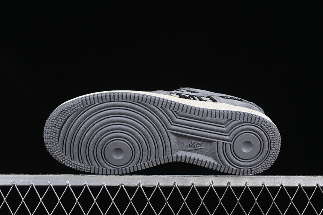 Nike [KK1988-056]-[AIR FORCE 1 07 LOW WHITE/GREY/BLACK]-[WOMAN:36-39]-[MAN:40-45] - Image 15