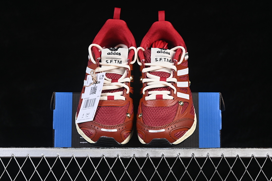 Adidas [HP3522]-[PR SFTM CASUAL LIFE SHOES WINE RED/WHITE/SILVER/BEIGE]-[WOMAN:36-39]-[MAN:40-45] - Image 12