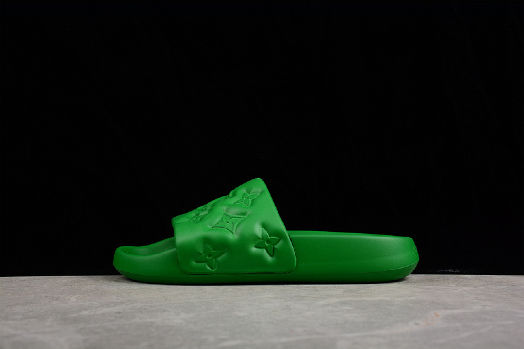 Louis Vuitton [L*V CASUAL SLIPPERS GREEN/GREEN/GREEN]-[WOMAN:35-39]-[MAN:40-45] - Image 9