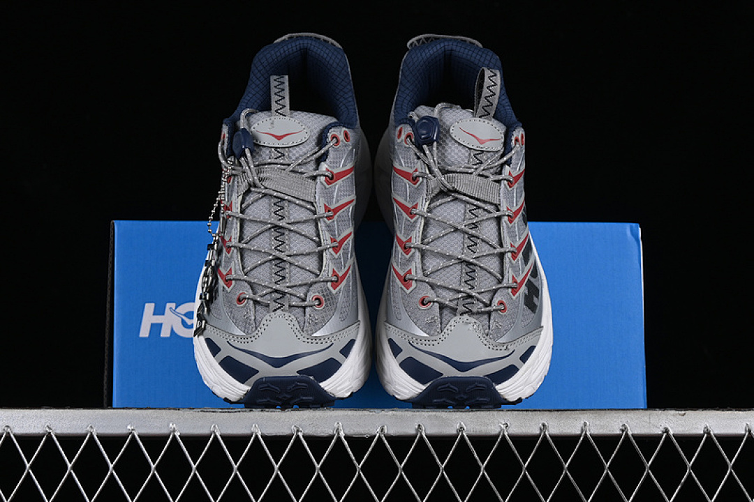 Hoka [1141572 LOSP]-[HOKA MAFATE THREE 2 WHITE/GREY/BLUE]-[WOMAN:36-39]-[MAN:40-45] - Image 13