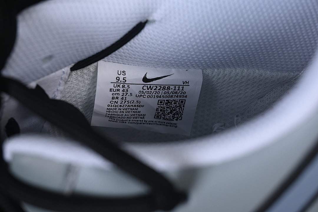 Nike [CW2288-111]-[AIR FORCE 1 07 LOW WHITE/GREY//BEIGE]-[WOMAN:36-39]-[MAN:40-45] - Image 6