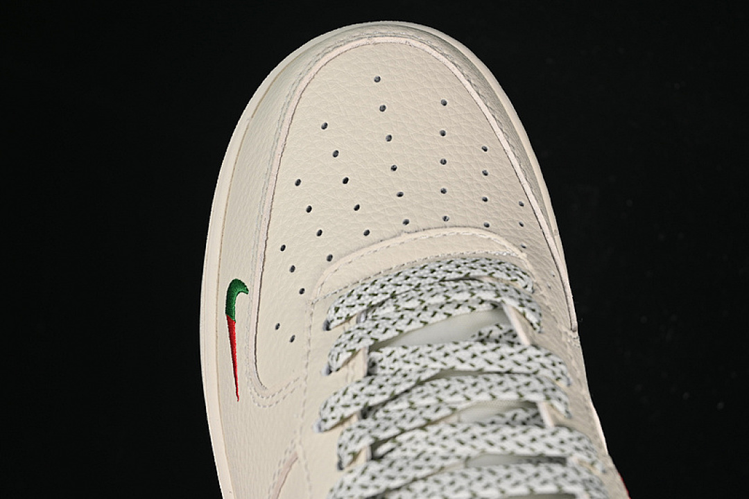 Nike [KJ1688-002]-[AIR FORCE 1 07 LOW GREY/GREEN]-[WOMAN:36-39]-[MAN:40-45] - Image 10