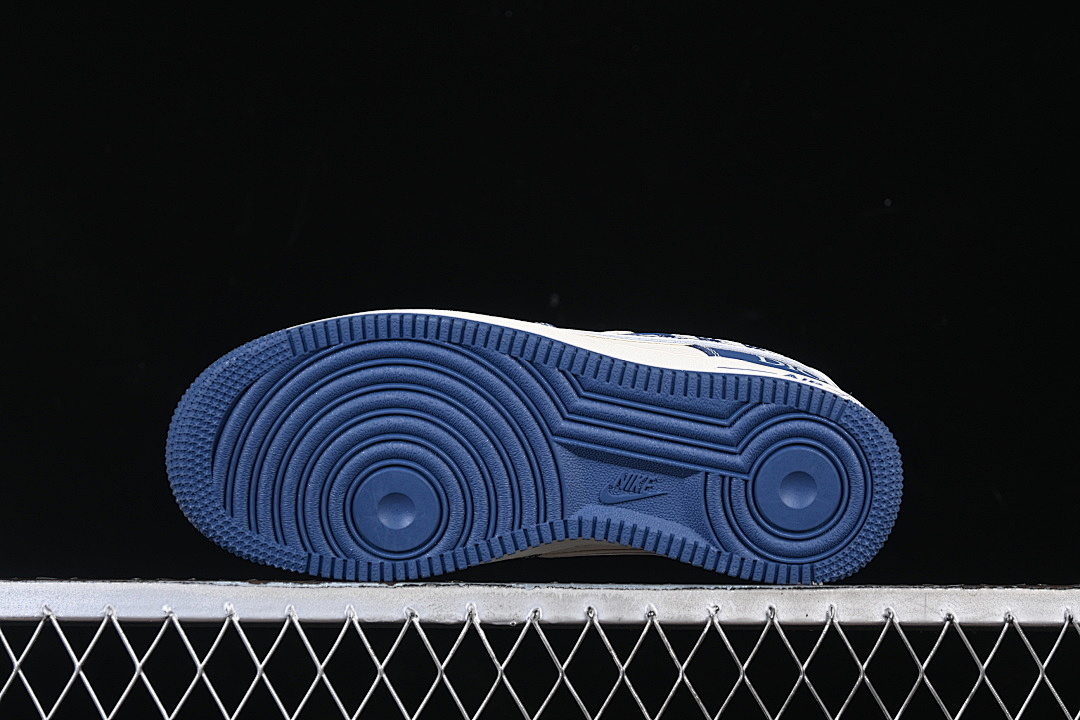 Nike [DF0188-103]-[AIR FORCE 1 07 LOW CASUAL SNEAKERS NAVY BLUE/WHITE]-[WOMAN:36-39]-[MAN:40-45] - Image 14