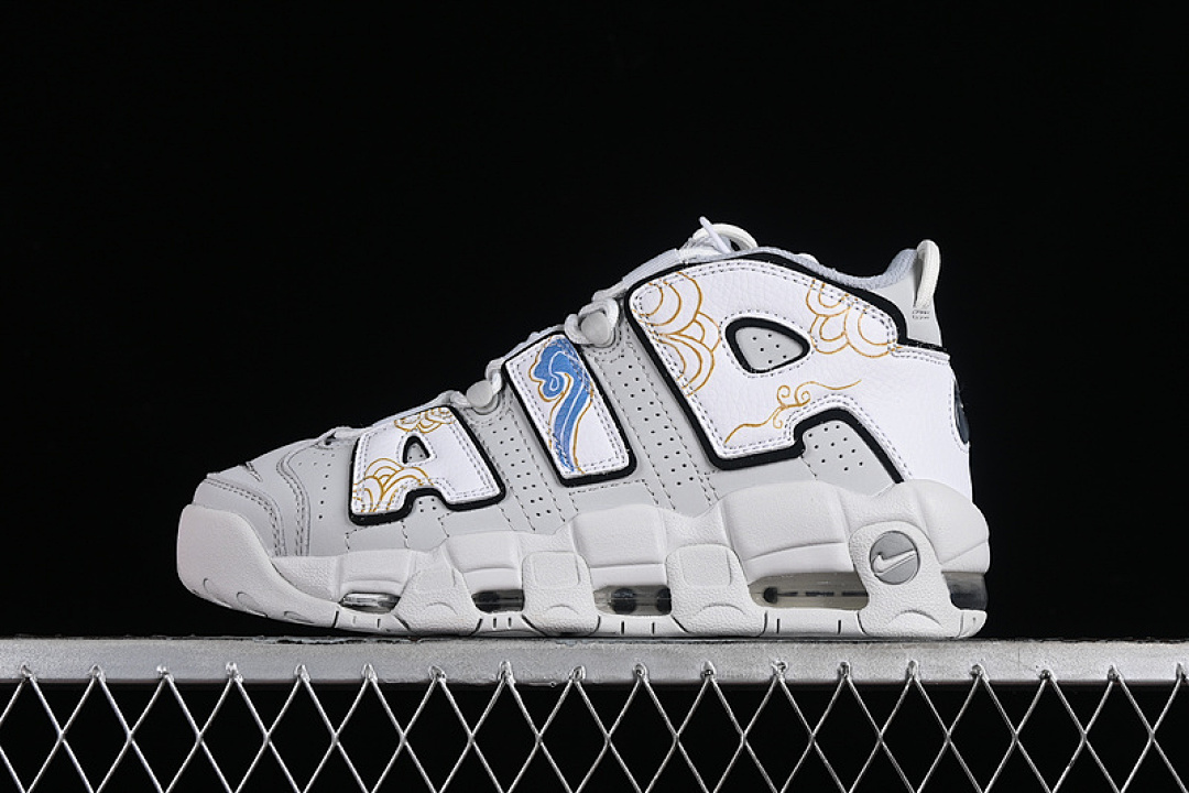 Nike [FB3021-001]-[AIR MORE UPTEMPO 96 QS PHOTON DUST DUST/WHITE/BLACK/METALLIC (SILVER]), photo 1
