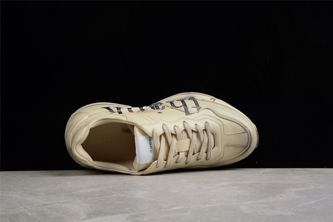 On Running [GU*CCI RHYTON VINTAGE TRAINER SNEAKER BEIGE/BLACK/WHITE]-[WOMAN:35-39]-[MAN:40-44] - Image 15