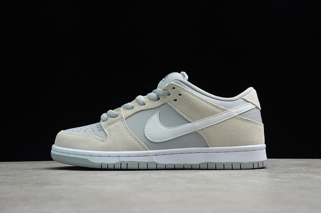 Unbranded [AR0778-110]-[SB DUNK LOW SUMMIT WHITE/WHITE-WOLF GREY]-[WOMAN:36-39]-[MAN:40-45], photo 1